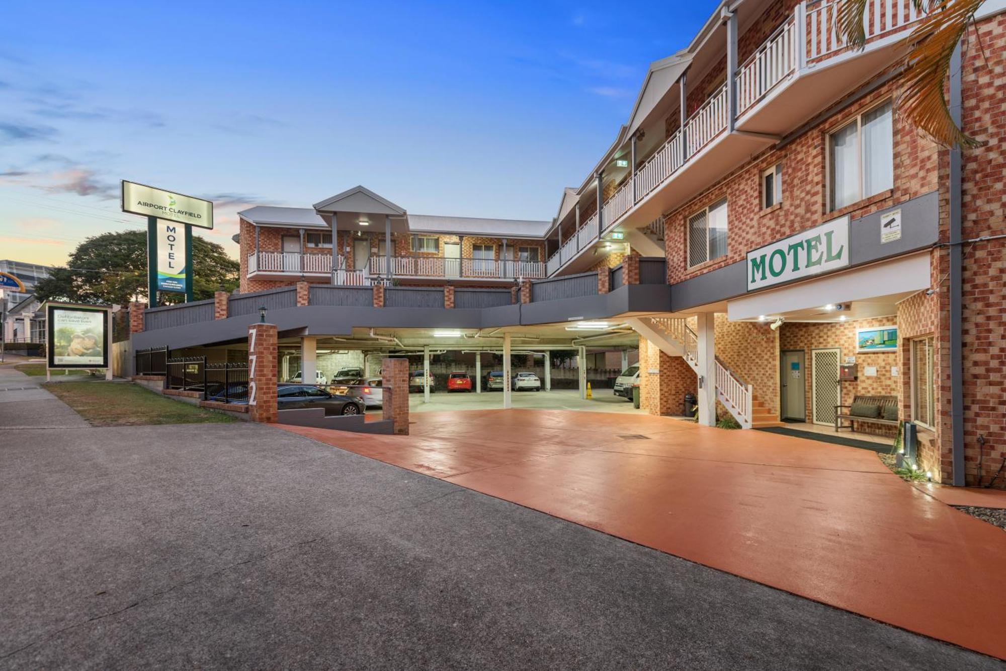 Airport Clayfield Motel Brisbane Zewnętrze zdjęcie